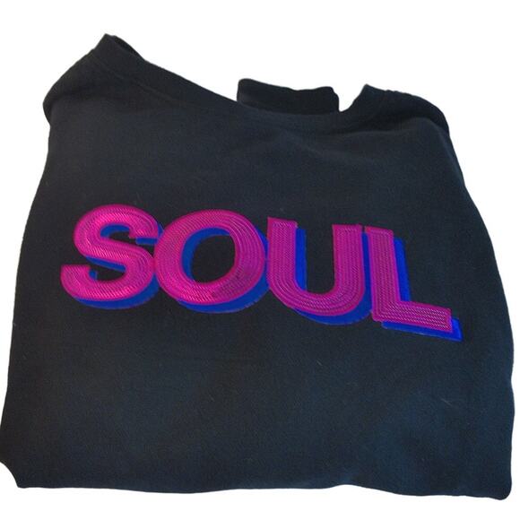 Soul Cycle Sequin Quilted Pullover Sweatshirt Size Small New - Picture 10 of 10